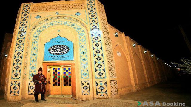 نمای ظاهری باغ مشیرالممالک هتل