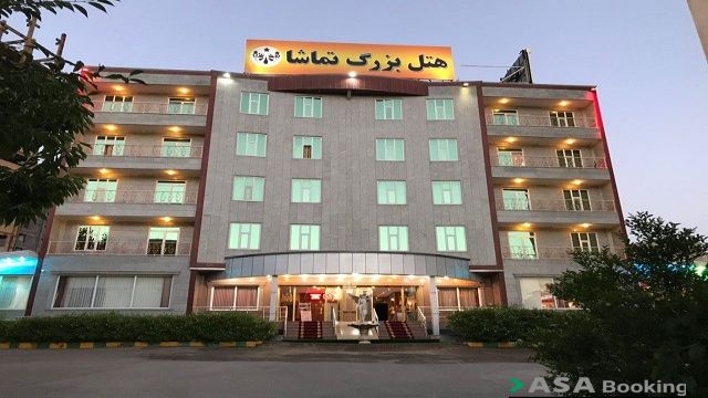 نمای ظاهری تماشا هتل